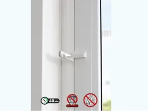 Adjustable No-Drill Window Holder