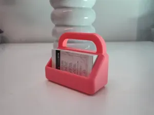 Kettlebell Business Card Holder Fitness Desk Stand
