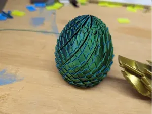 Dragon Egg Captive Fidget – Print in Place