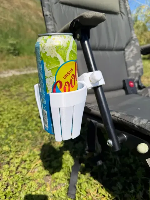 Universal Clamp-On Camping Chair Cup Holder — Фото 3 из 6