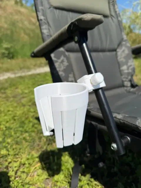 Universal Clamp-On Camping Chair Cup Holder — Фото 4 из 6
