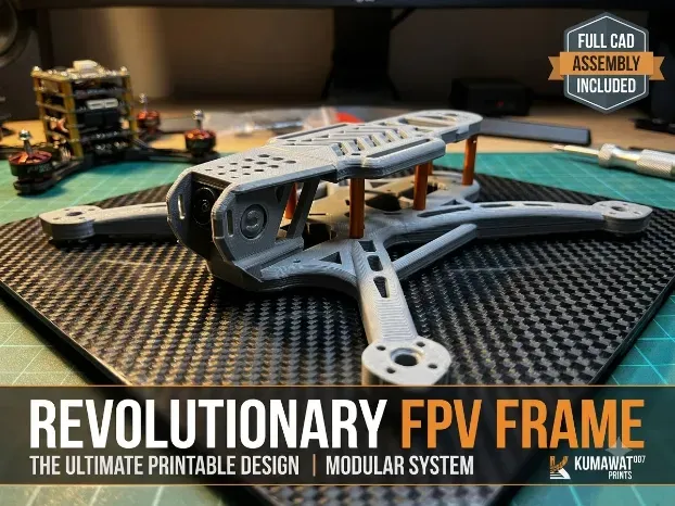 FPV drone 5inch | Modular Precision Frame System — Фото 2 из 14