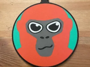 Gorilla Tag Christmas Ornament