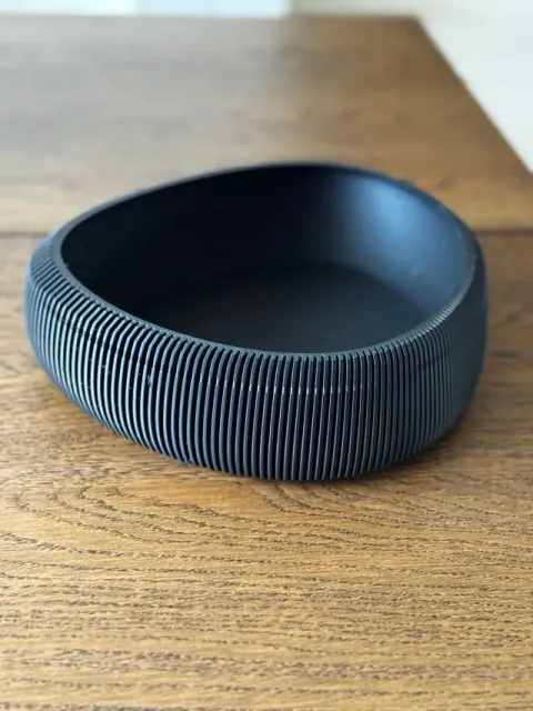 Pleated Sculptural Bowl Centerpiece — Image 7 of 7