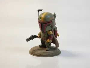 Chibi Boba Fett From Star Wars Chibi & Cute Model