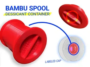 Revised Bambu Lab Spool Desiccant Container – Threaded