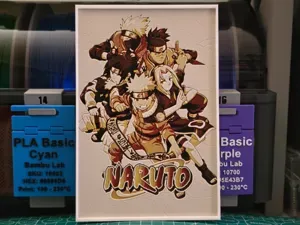 Naruto Poster - Hueforge Art