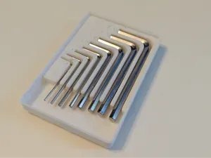 Gridfinity Allen Key Organizer