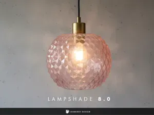 Lamp Shade 8.0 - Spral vase