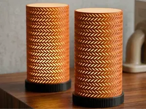 Vesta Ambient Lamp - Support-Free (Bambu Kit 001)