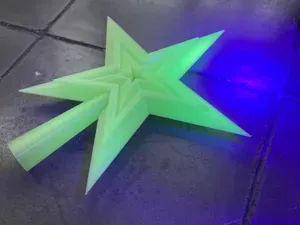 Christmas Tree Topper Star – Light-Channel Edition