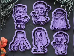 Wednesday Cookie Cutter Pack Halloween Cookie