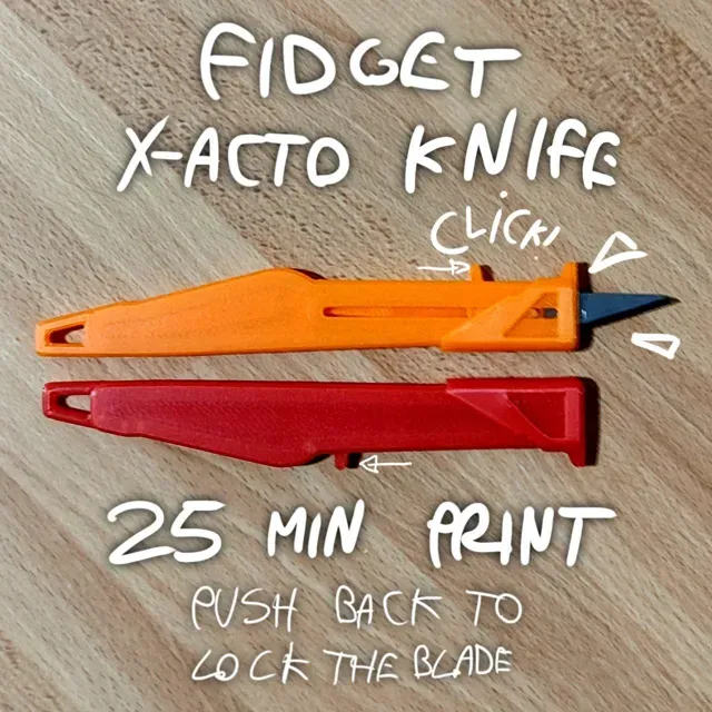 Exacto knife fidget cutter — Фото 2 из 4