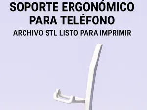 Soporte ergonómico para smartphone. Diseño moderno