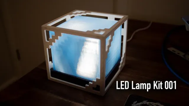 Minecraft Beacon Lamp (LED Lamp Kit 001 & WLED) — Фото 2 из 11