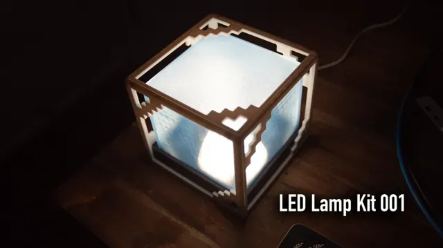Minecraft Beacon Lamp (LED Lamp Kit 001 & WLED) — Фото 4 из 11