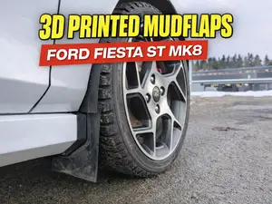 Ford Fiesta ST mk8 front mudflaps