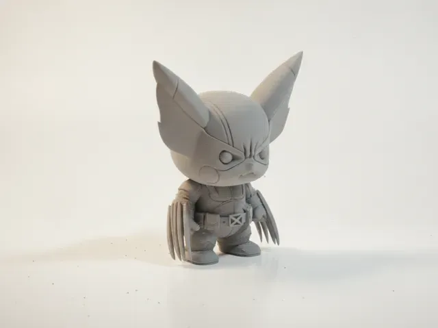 Pikachu As Wolverine V2 Pokemon 3D Printable Model — Фото 2 из 4