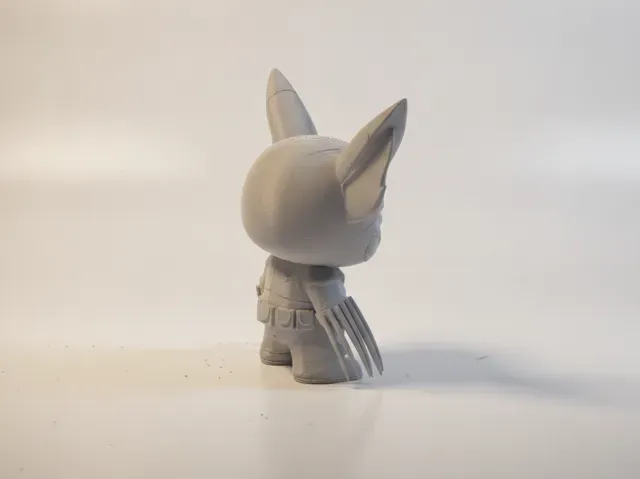 Pikachu As Wolverine V2 Pokemon 3D Printable Model — Фото 3 из 4