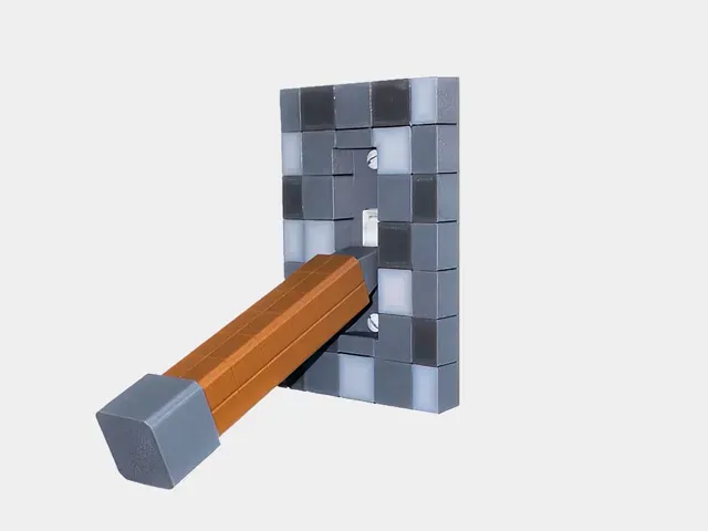 Single lever wall switch - minecraft — Фото 3 из 5