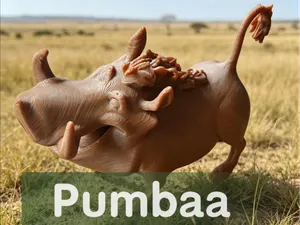 彭彭Pumbaa狮子王角色(Lion king, Hakuna Matata)