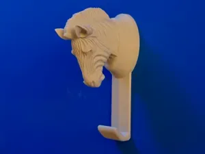 Cebra Coat Hook with wallmount
