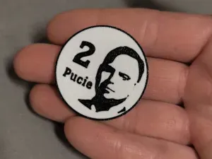 Nawrocki Coin, magnet, keychain, safety pin!