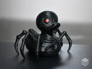 Halloween Spider Duck