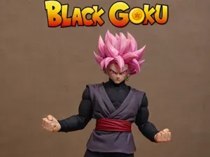 Black Goku Rose * 25cm * sehr detailliert