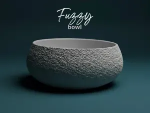 Ciotola vassoio svuotatasche portaoggetti Fuzzy