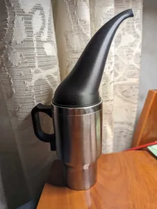 Car headlight restoration atomizer cup funnel