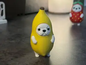 Chill dog banana meme (чиловая собака банан мем)