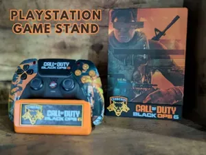 Cod Call of Duty Fan Art Deco game holder/stand