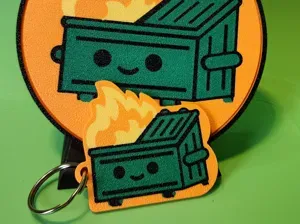 The Perfectly Fine Keychain