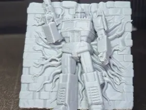 Transformers - 3d plaque