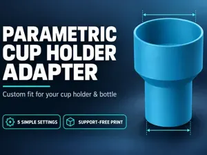 Adjustable Cup Holder Adapter