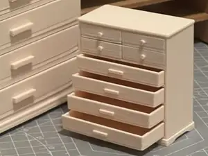 1:12 scale dollhouse cabinet