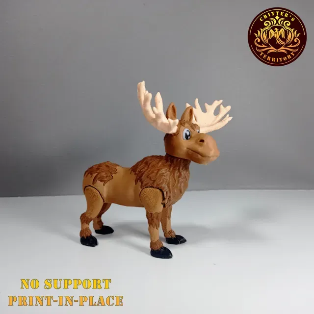 FLEXI MOOSE | PRINT IN PLACE | NO SUPPORT — Фото 5 из 5