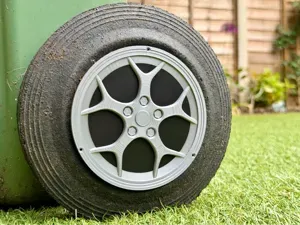 UK Wheelie Bin TSW Venom style alloy wheel covers