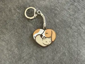 Keychain cat and dog