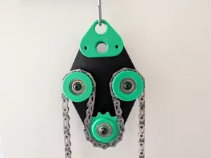 Waxed Bike Chain Bender