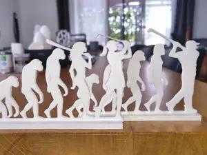Human Evolution Golfer – Golf Player