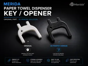 Merida Paper Towel Dispenser Key
