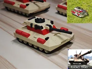 1:72 Red Alert 2 - Rhino tank / no AMS
