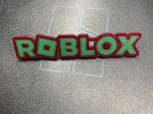 Topper frontal tarta de Roblox