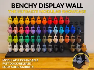 Benchy Display Wall