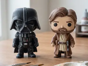 Obi-Wan & Darth Vader - Funko Pop Style Set
