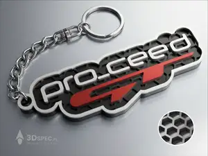KIA Proceed GT keychain