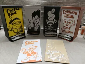 box porta cialde caffè (personalizzabile)