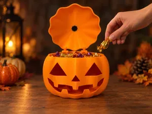Halloween Pumpkin Candy Box